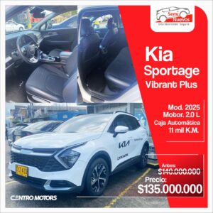 Kia Sportage Vibrant Plus 2025