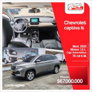 Chevrolet Captiva Lt 2020
