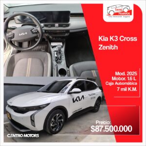 Kia K3 Cross Zenith 2025