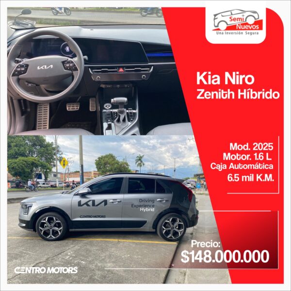 Kia Niro Hibrido Zenith 2025