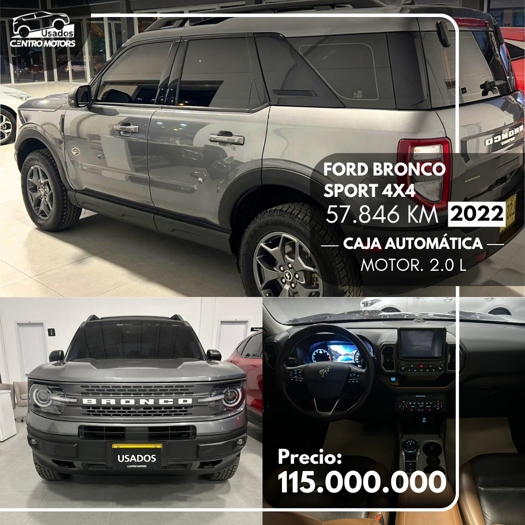 Ford Bronco Sport 4×4 2022