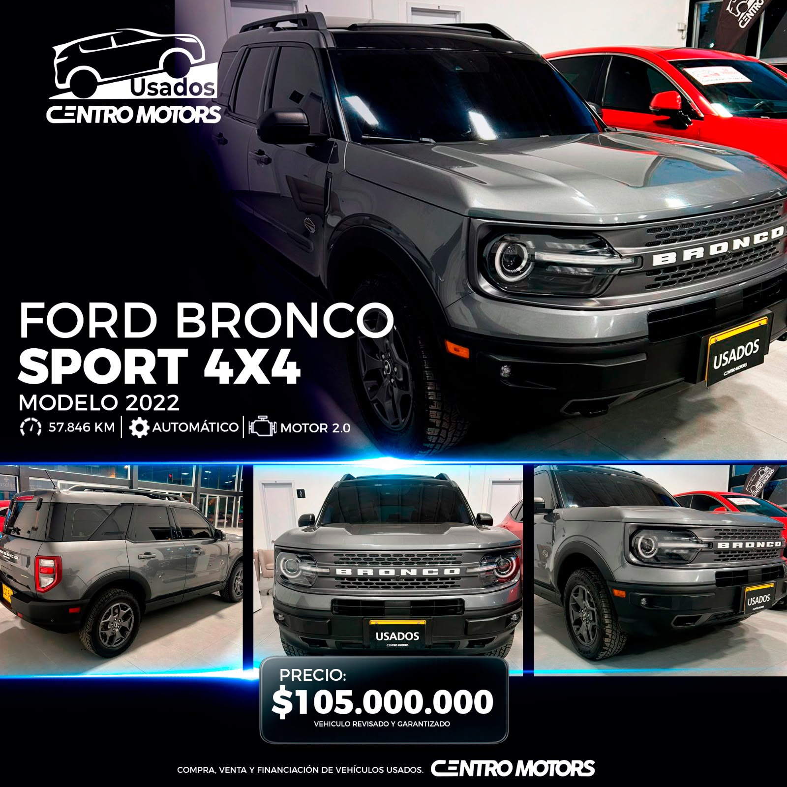 FORD BRONCO SPORT 4×4 2022