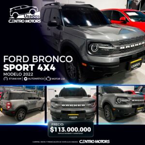 Ford Bronco Sport 4x4 2022