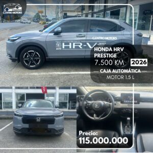 Honda HRV Prestige 2026