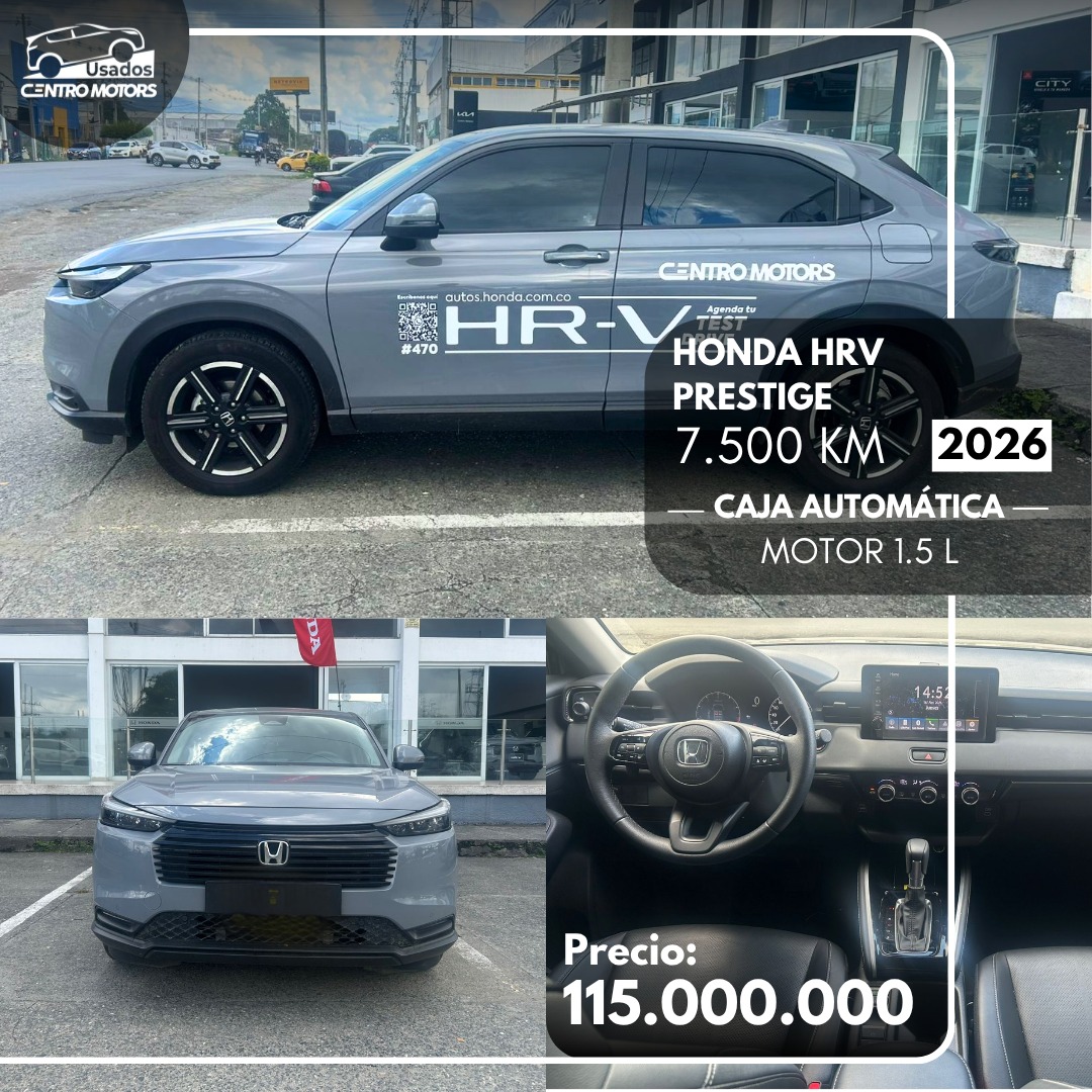 Honda HRV Prestige 2026