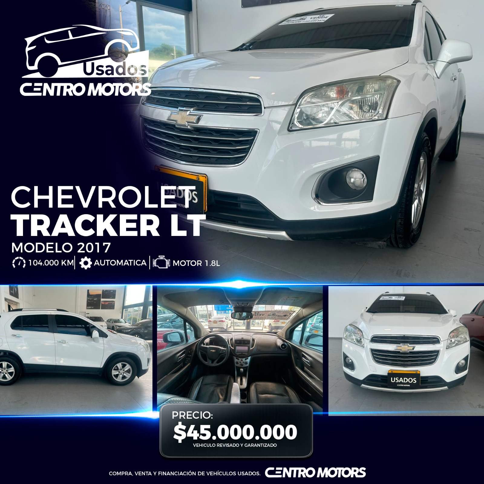 Chevrolet Tracker LT 2017