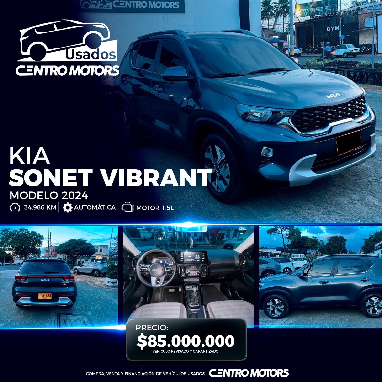 Kia Sonet Vibrant 2024