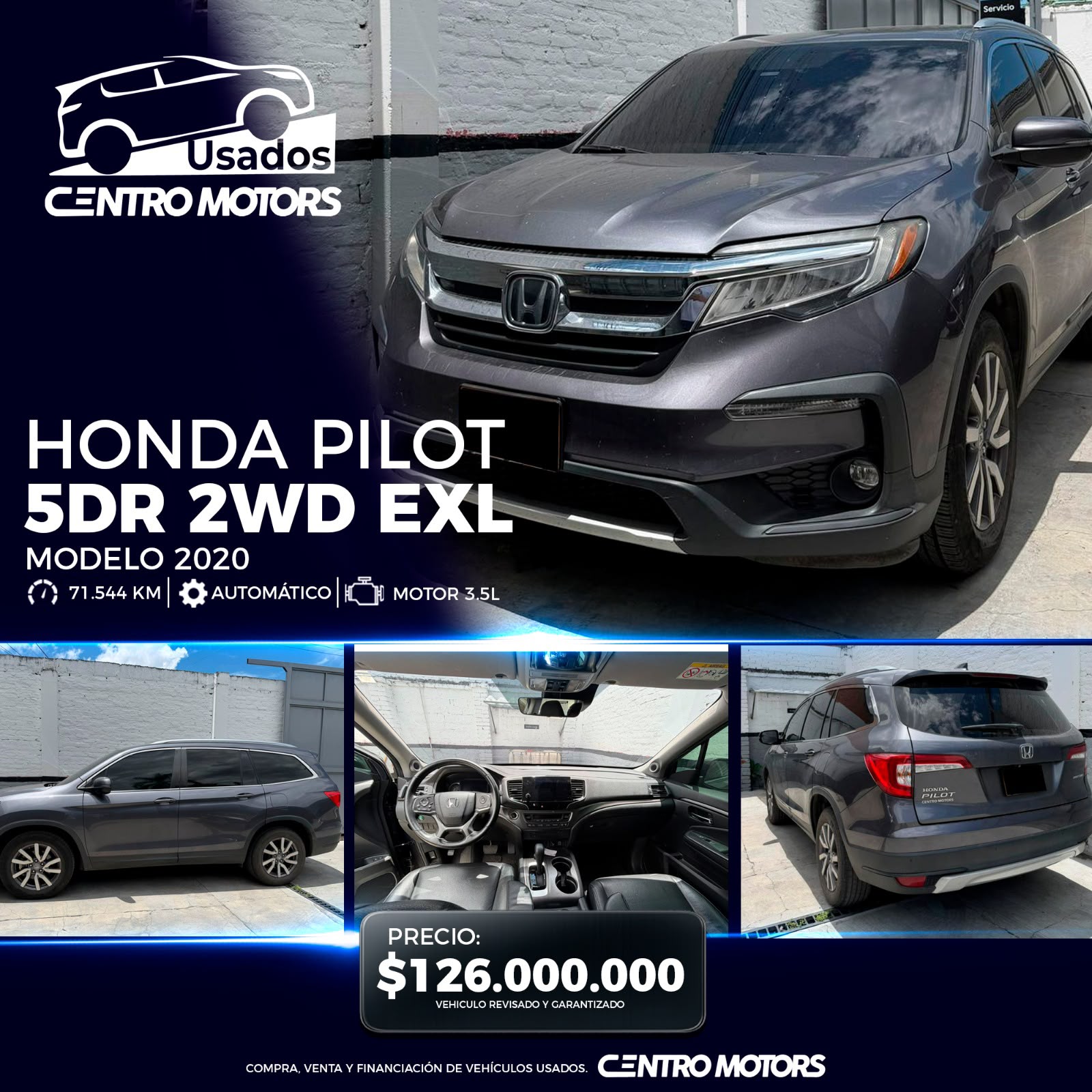 Honda Pilot 5DR 2WD EXL