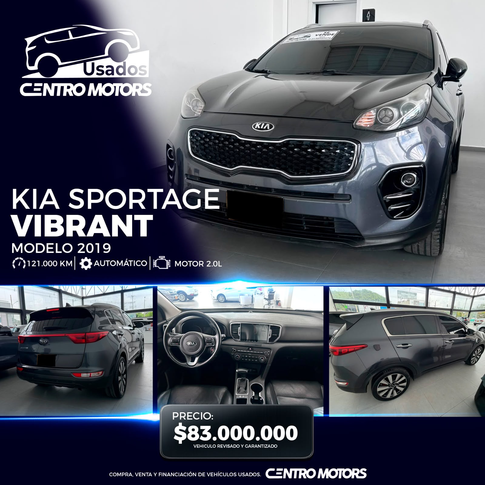Kia Sportage Vibrant 2019